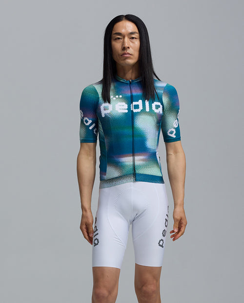 Pedla 車衣Colour Wheel Classic Jersey Motion Teal 男款 藍