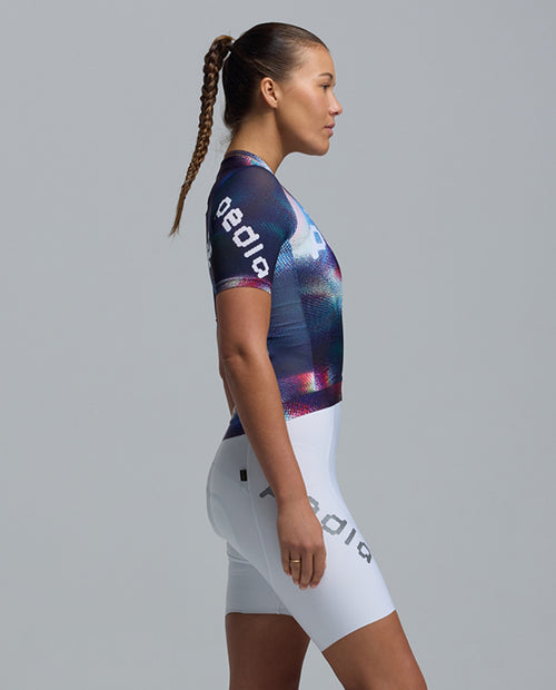 Pedla 車衣Colour Wheel Classic Jersey Motion Navy 女款 藍