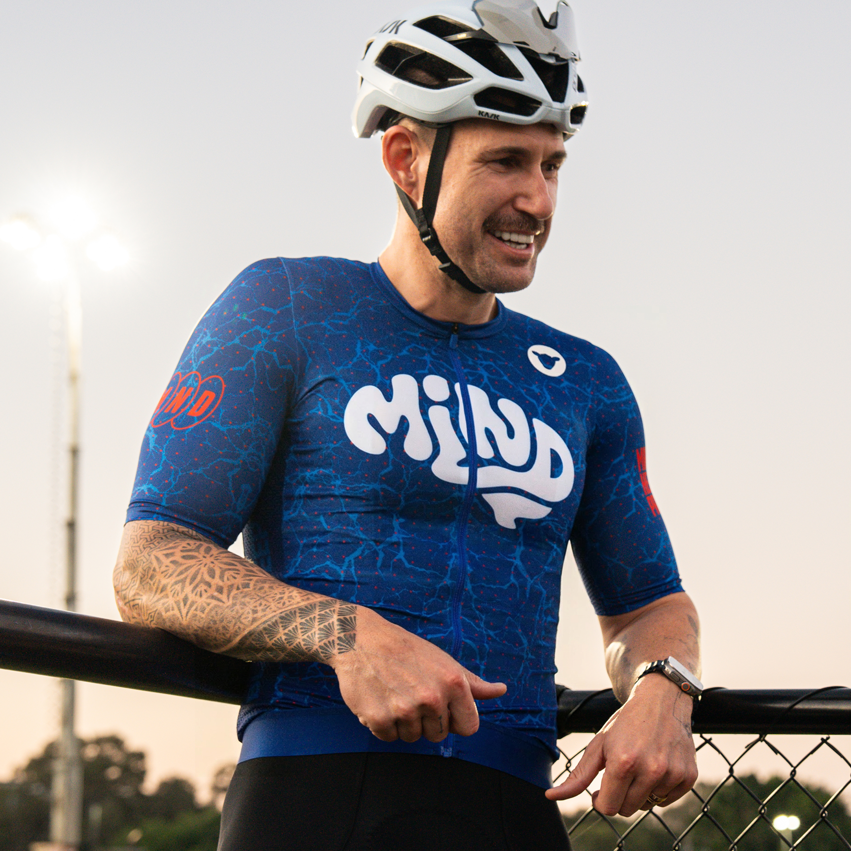 Black Sheep 黑羊 Team SS Jersey - Mind Health Blue 男款 藍