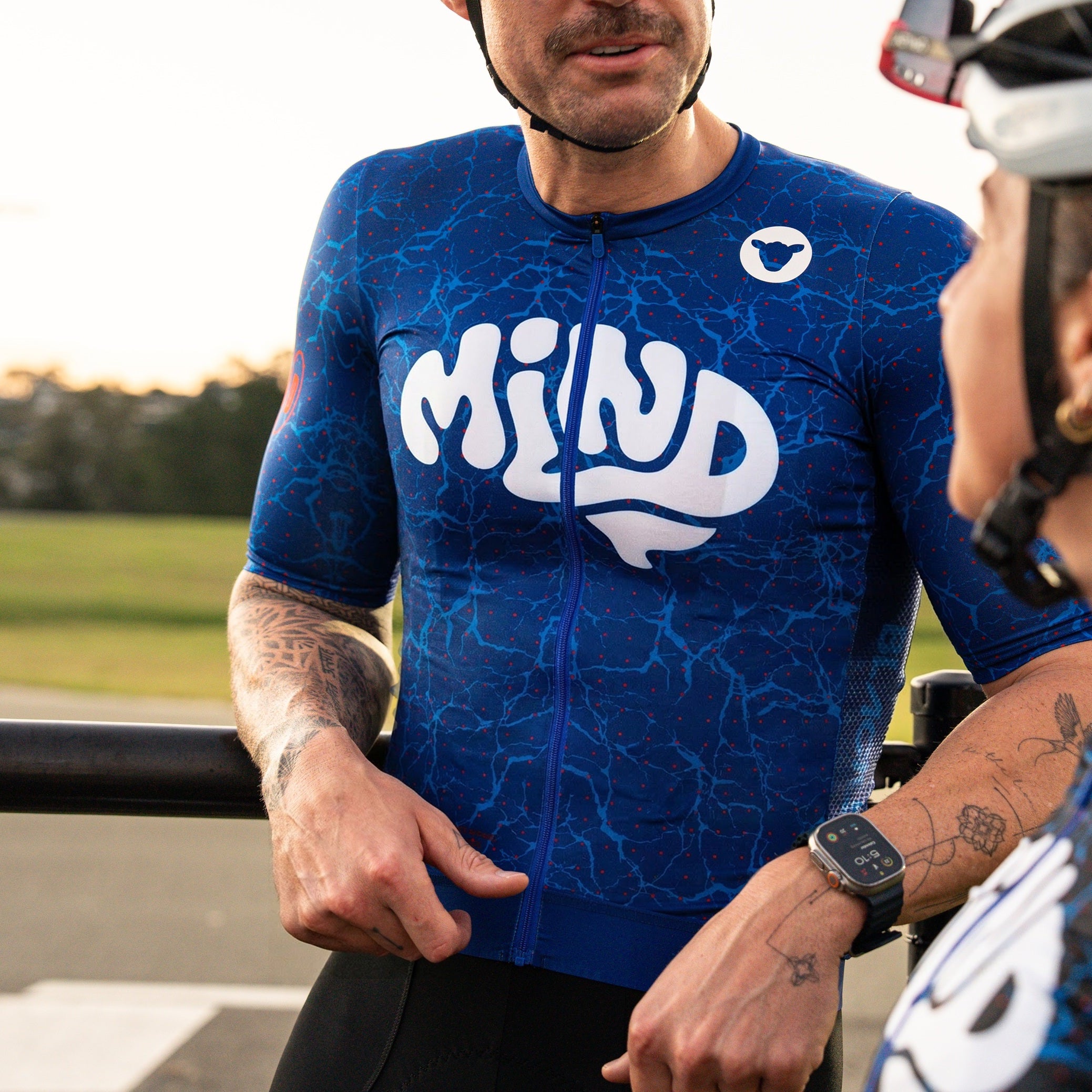 Black Sheep 黑羊 Team SS Jersey - Mind Health Blue 男款 藍