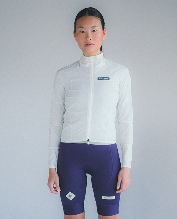 PedalMafia 外套 Core Light Jacket Bone White 女款 白