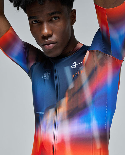 Givelo 車衣Jersey SS Essential Aero CHAOS black 黑夜 男女共版