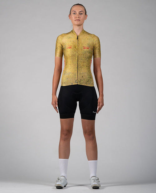 Pedal Mafia 車衣Artist-Pedal MafiaxOC短袖 女-金