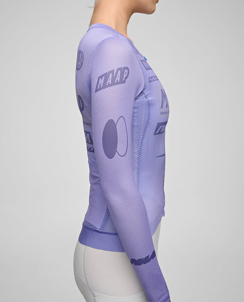 MAAP 車衣 Drome Pro Air LS Jersey 3.0 Lavender 長袖 女款 紫