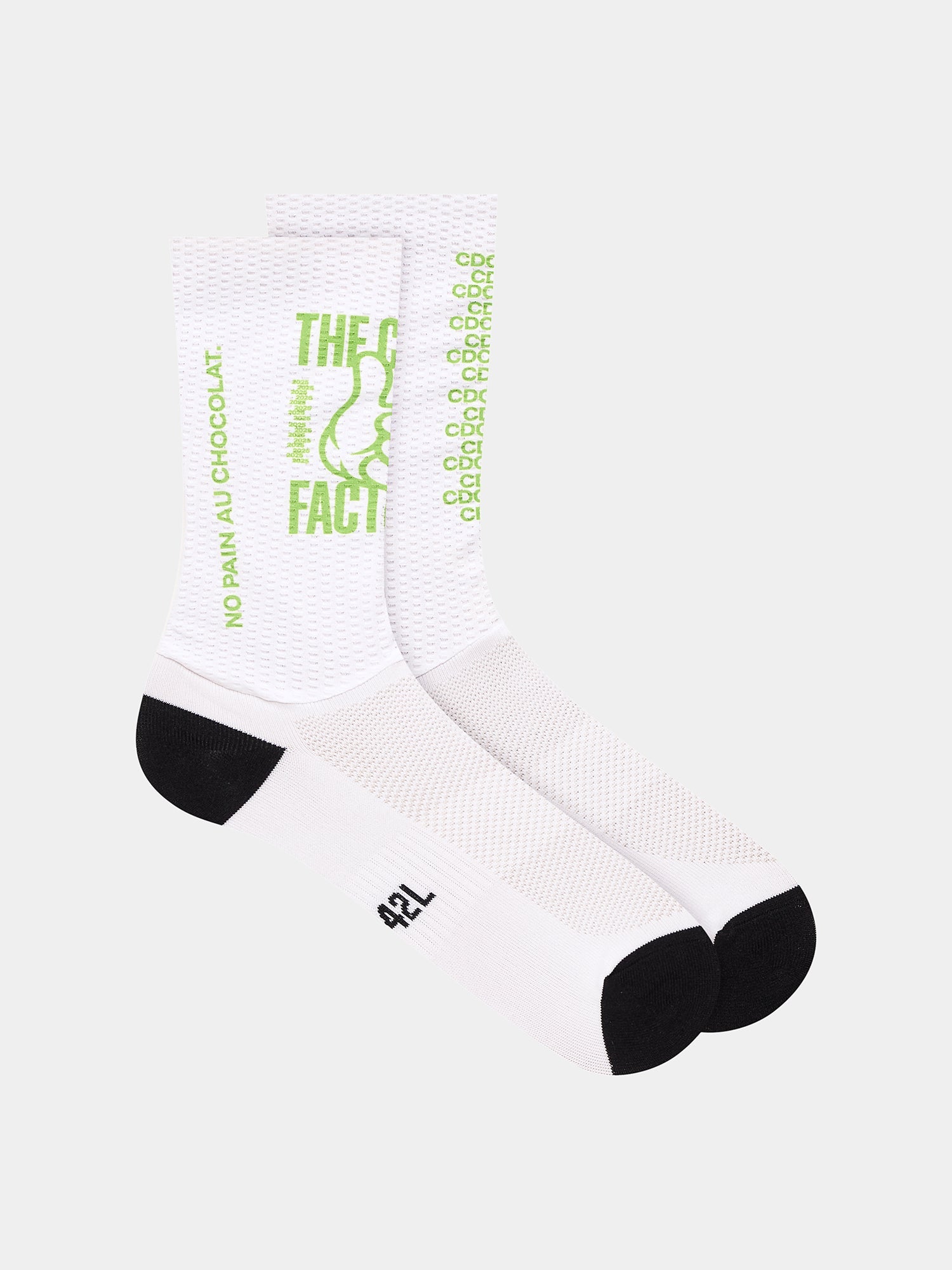 Café du Cycliste 車襪 CAFE Factory Aero Socks 白