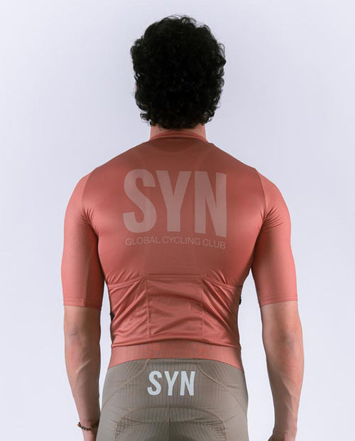 Biehler 車衣 PRO Jersey Blossom 男款 粉橘