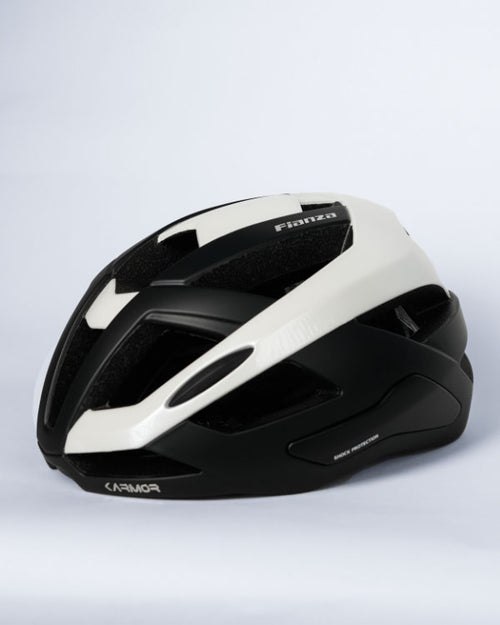 Karmor 安全帽 Fianza Black White 馬來貘黑