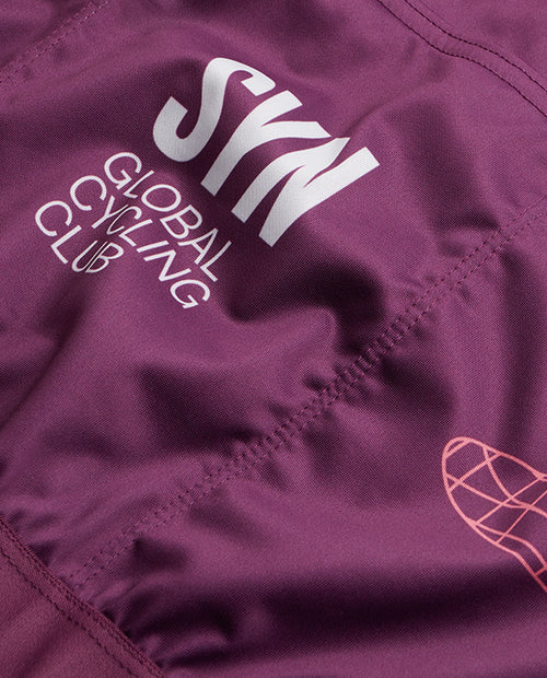 Biehler 薄長袖車衣 Pro Team LS Jersey Muffin 女款 紫