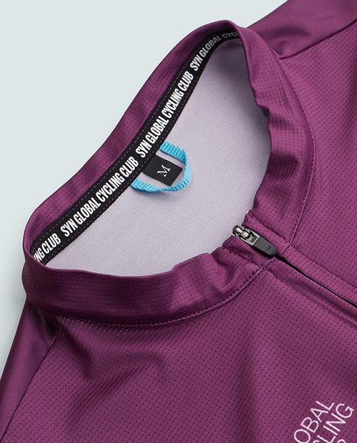 Biehler 薄長袖車衣 Pro Team LS Jersey Muffin 男款 紫