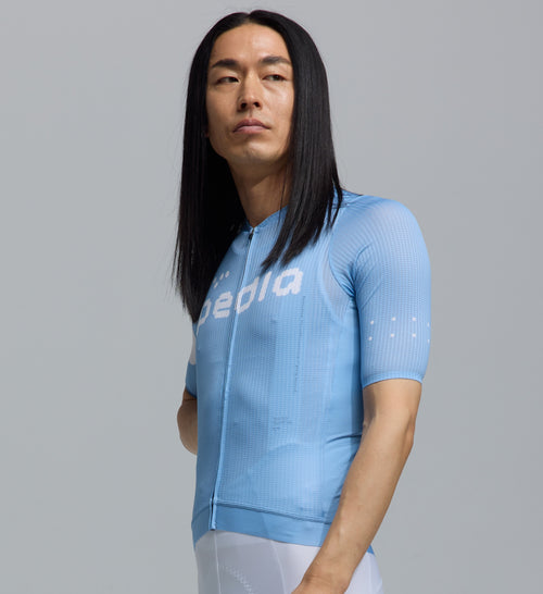 Pedla 車衣 Dots Air Jersey Powder Blue 男款 粉藍