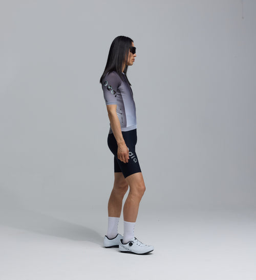 Pedla 車衣 Dots Classic Jersey Grey Fade 男款 漸層灰