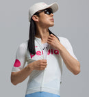 Pedla 車衣 Dots Classic Jersey Procelain Fuchsia 男款 瓷白