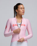 Pedla 薄長袖車衣 Dots Classic LS Jersey Dusty Pink 女款 灰粉紅