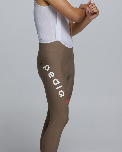 Pedla 薄長褲 Dots SuperFIT2.0 Bib Tight Stone 男款 灰棕