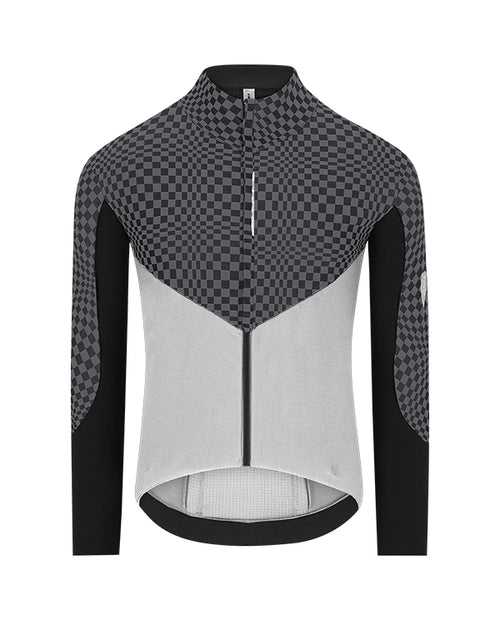 Q36.5 車衣 Dottore Hybrid Que Long Sleeve Jersey Check Grey 長袖 男款 黑灰格