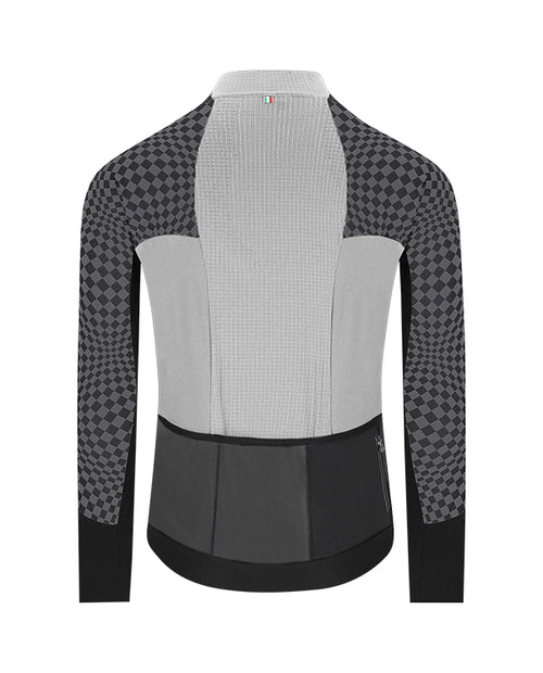 Q36.5 車衣 Dottore Hybrid Que Long Sleeve Jersey Check Grey 長袖 男款 黑灰格
