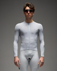 Q36.5 薄長車衣 Dottore Pro LS Jersey Ice Grey 男款 淺灰