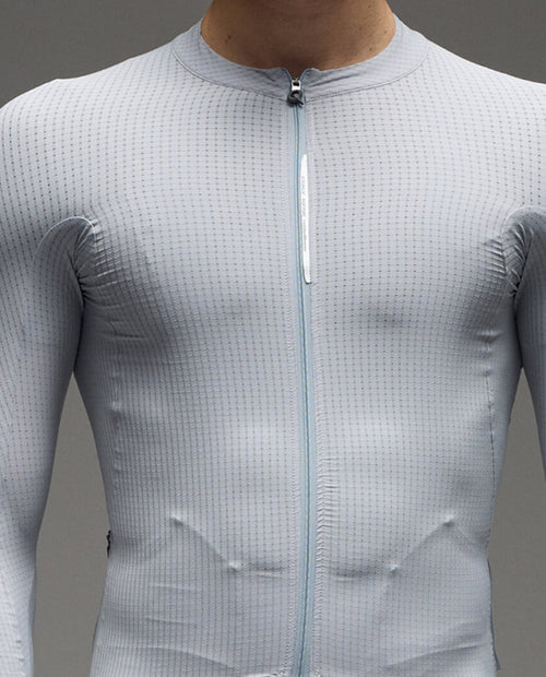 Q36.5 薄長車衣 Dottore Pro LS Jersey Ice Grey 男款 淺灰