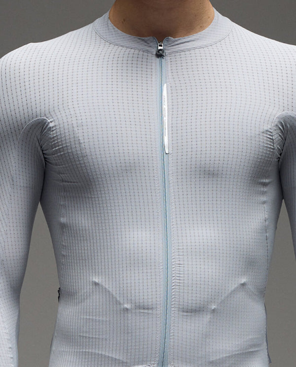 Q36.5 薄長車衣 Dottore Pro LS Jersey Ice Grey 男款 淺灰