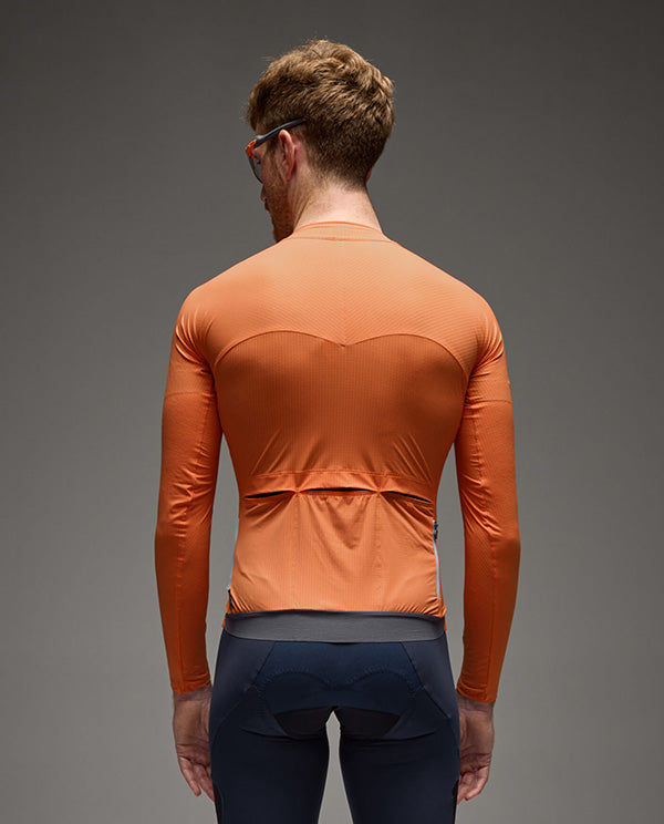Q36.5 薄長車衣 Dottore Pro LS Jersey Poppy Orange 男款 橘