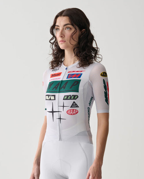 MAAP 車衣 Drome Pro Air Jersey 3.0 Lcicle 短袖 女款 白