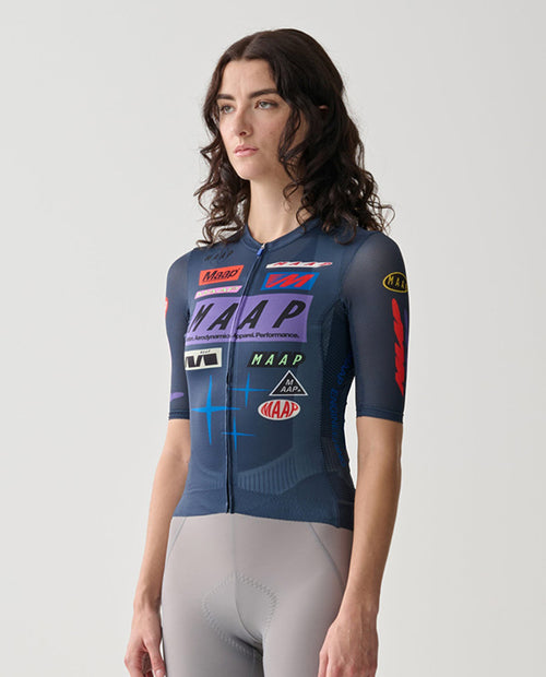 MAAP 車衣 Drome Pro Air Jersey 3.0 Midnight 短袖 女款 深藍