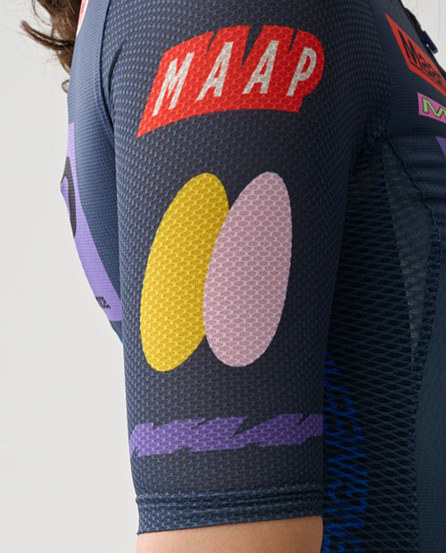 MAAP 車衣 Drome Pro Air Jersey 3.0 Midnight 短袖 女款 深藍