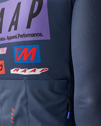 MAAP 車衣 Drome Pro Air LS Jersey 3.0 Midnight 薄長袖 男款 深藍