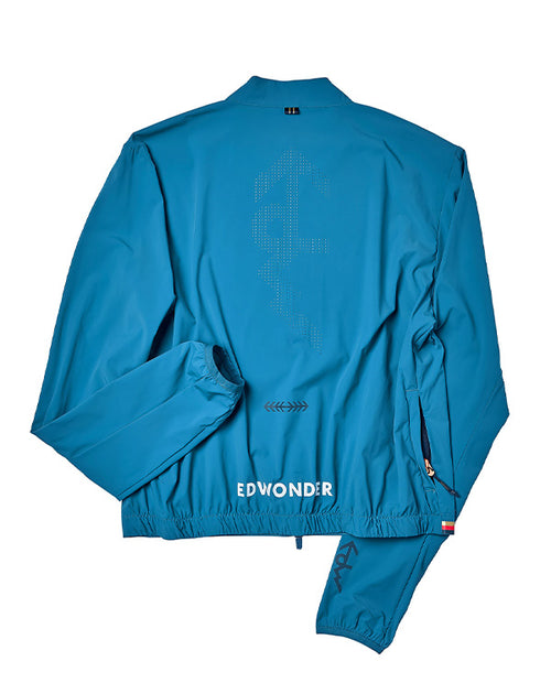 EDW 防潑水風衣EdW Edition Jacket Adriatic Blue 女款 深海藍