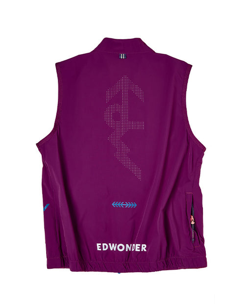 EDW 背心EdW Edition Vest Wine Berry 女款 酒紅