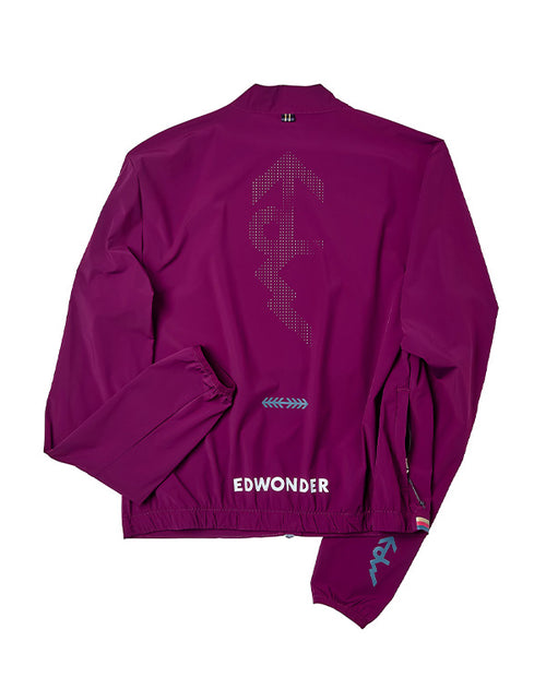 EDW 防潑水風衣EdW Edition Jacket Wine Berry 女款 酒紅