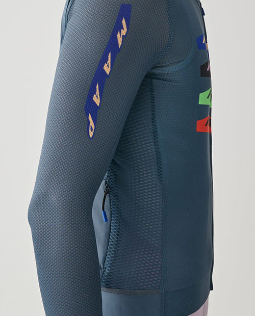 MAAP 車衣 EVADE X PRO AIR LS Jersey 3.0 Uniform Blue 長袖 男款 深藍