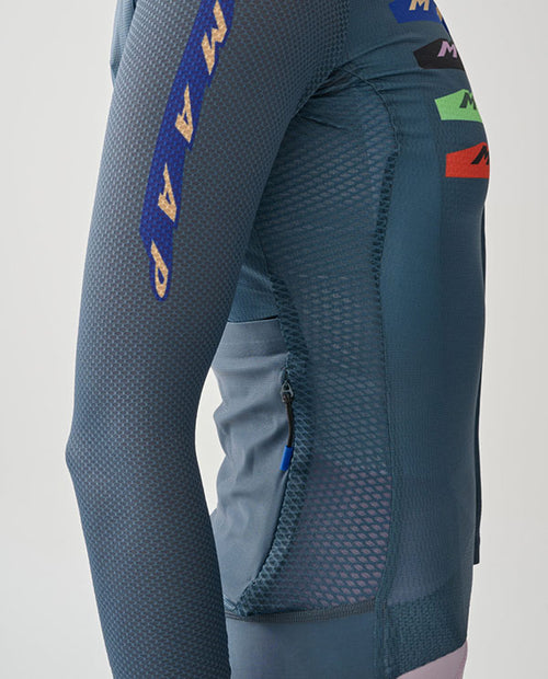 MAAP 車衣 EVADE X PRO AIR LS Jersey 3.0 Uniform Blue 長袖 女款 深藍
