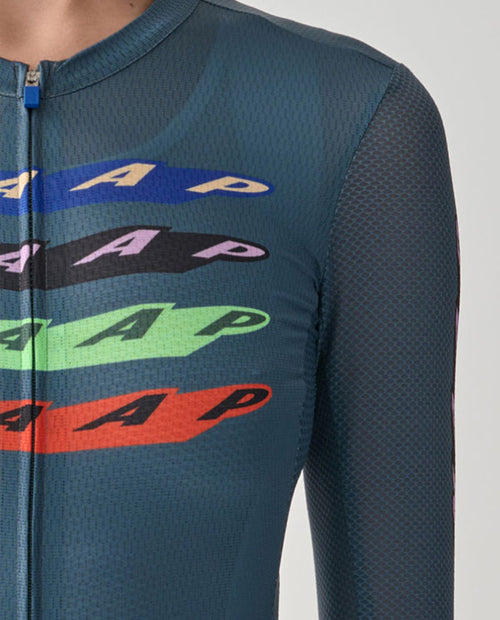 MAAP 車衣 EVADE X PRO AIR LS Jersey 3.0 Uniform Blue 長袖 女款 深藍