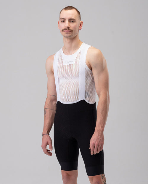 Isadore 車褲 Echelon Aero Bib Shorts Black White 男款 黑