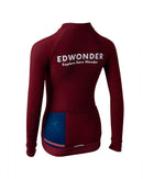 EdWonder 冬季長袖車衣EdW Edition Thermal LS Oak Maroon長袖 男款 橡木紅棕