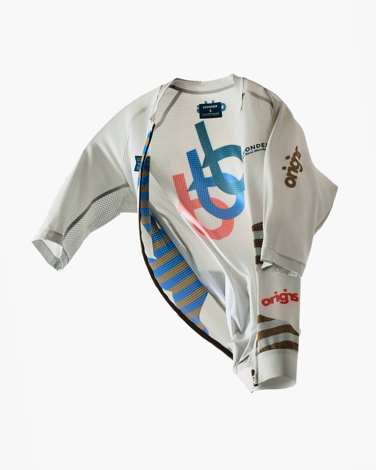 EDW 車衣Origins Short Sleeve Jersey Victor Grey 男款 白