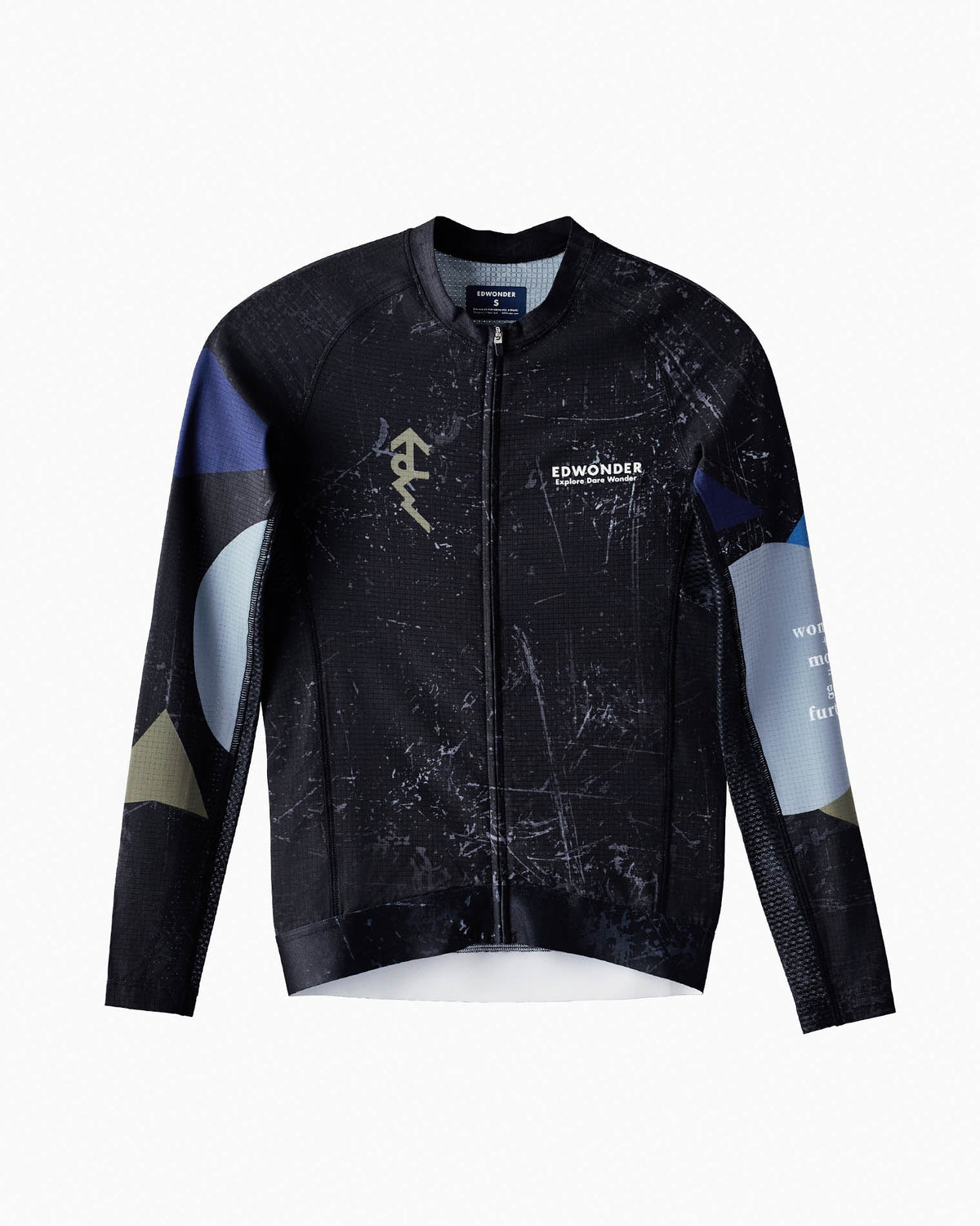 EdWonder 薄長車衣 Wonder More LS Jersey Summit Black 男款 黑