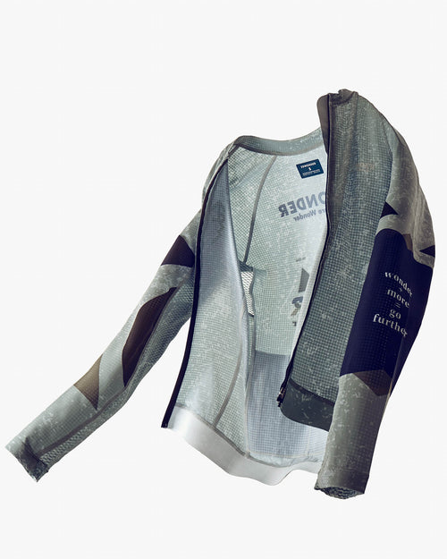 EdWonder 薄長車衣 Wonder More LS Jersey Summit Grey 男款 灰