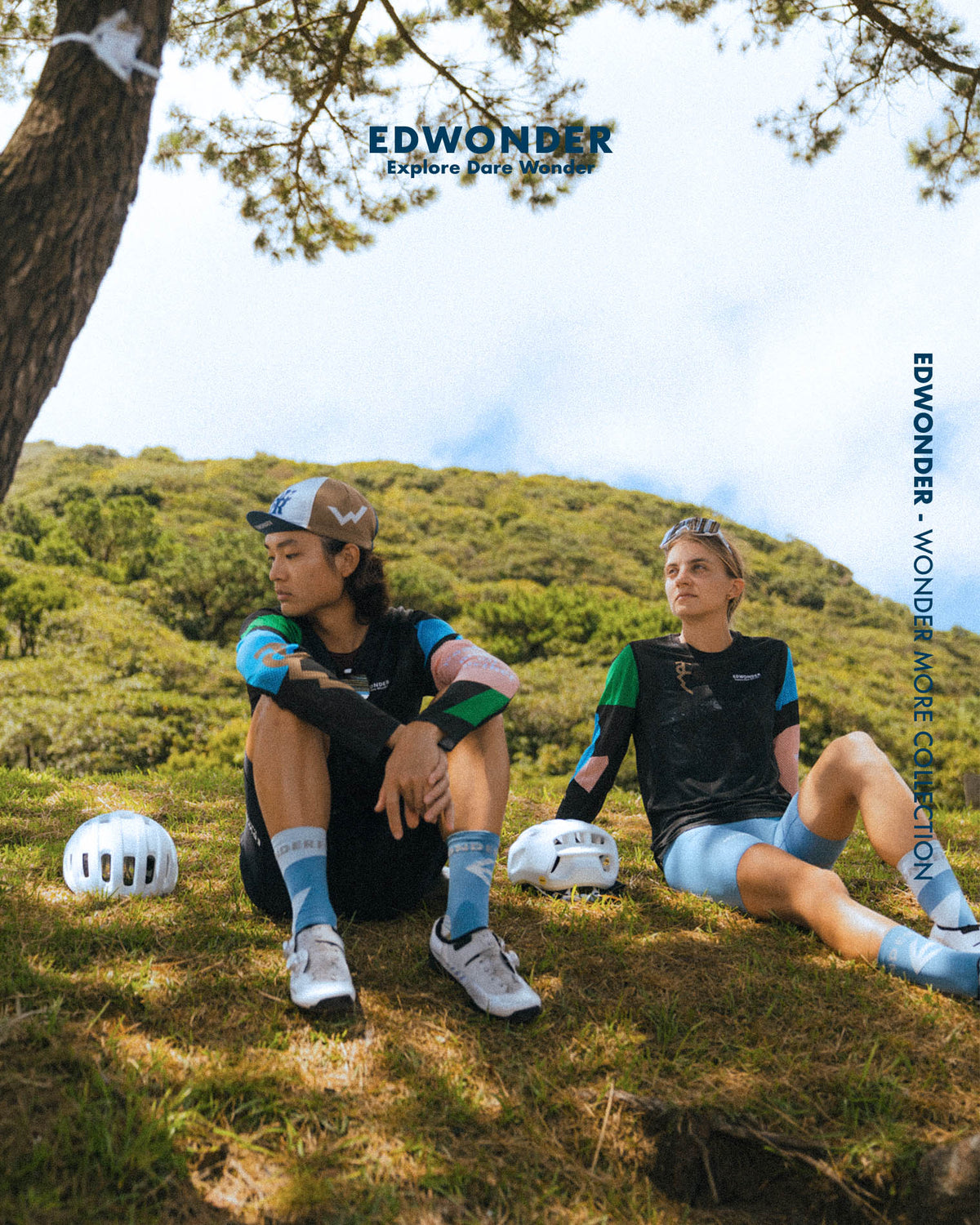 EdWonder 長袖機能Tee Womder More LS Tech Tee - Summit Black 男女共版 黑