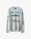 Edwonder 長袖機能Tee Wonder More LS Tech Tee - Motion Grey 男女共版 淺灰