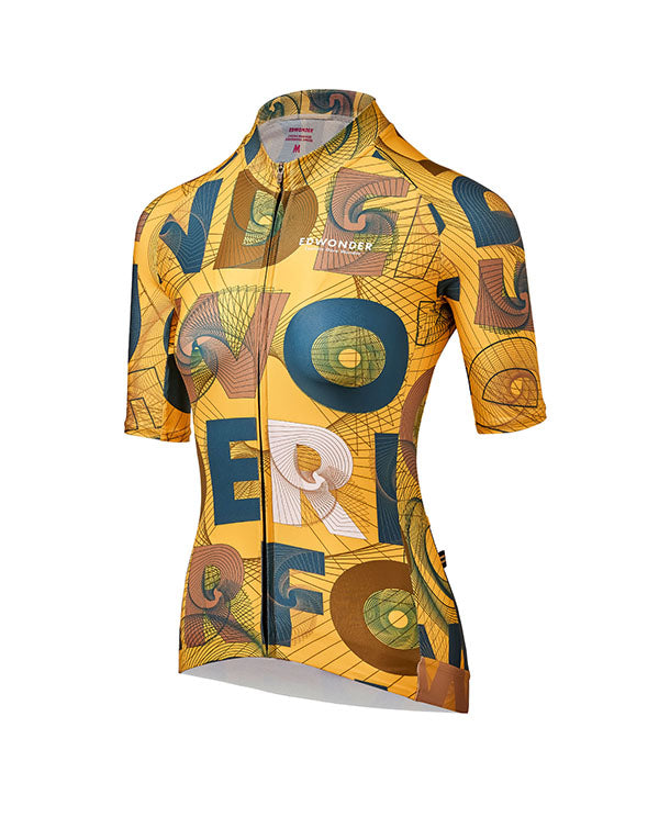 EdWonder 車衣Wonderfool Infinite Jersey Golden Grass** 女款 金