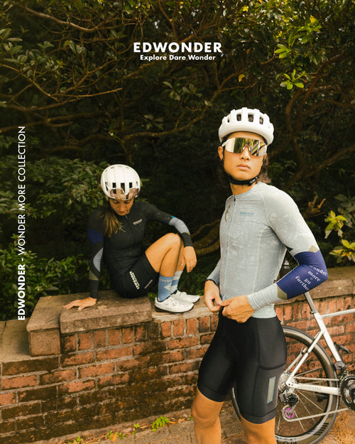 EdWonder 薄長車衣 Wonder More LS Jersey Summit Grey 男款 灰