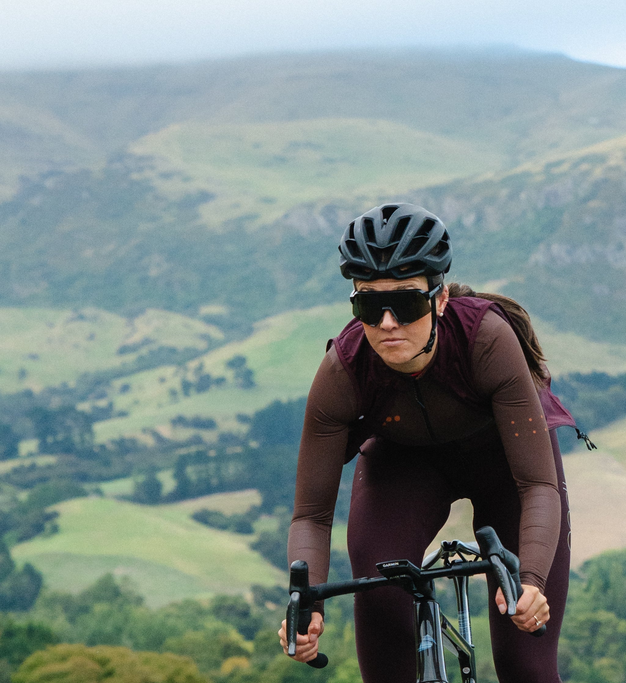 Pedla 薄長褲 Essentials SuperFIT 2.0 Bib Tight Fig 女款 紅棕