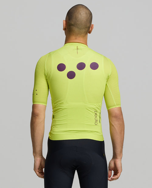 Pedla 車衣 BOLD Essential Air Jersey Electric Lime 男款 萊姆黃
