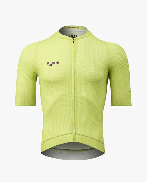 Pedla 車衣 BOLD Essential Air Jersey Electric Lime 男款 萊姆黃