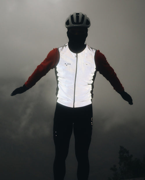 Pedla 背心 Essentials RideFLASH Gilet Reflective 反光防水 男款 銀