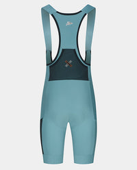 Café du Cycliste 口袋車褲 Eva V2 Cargo Bib Shorts Deep Water 男款 藍綠