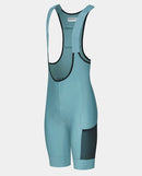 Café du Cycliste 口袋車褲 Eva V2 Cargo Bib Shorts Deep Water 男款 藍綠