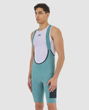 Café du Cycliste 口袋車褲 Eva V2 Cargo Bib Shorts Deep Water 男款 藍綠